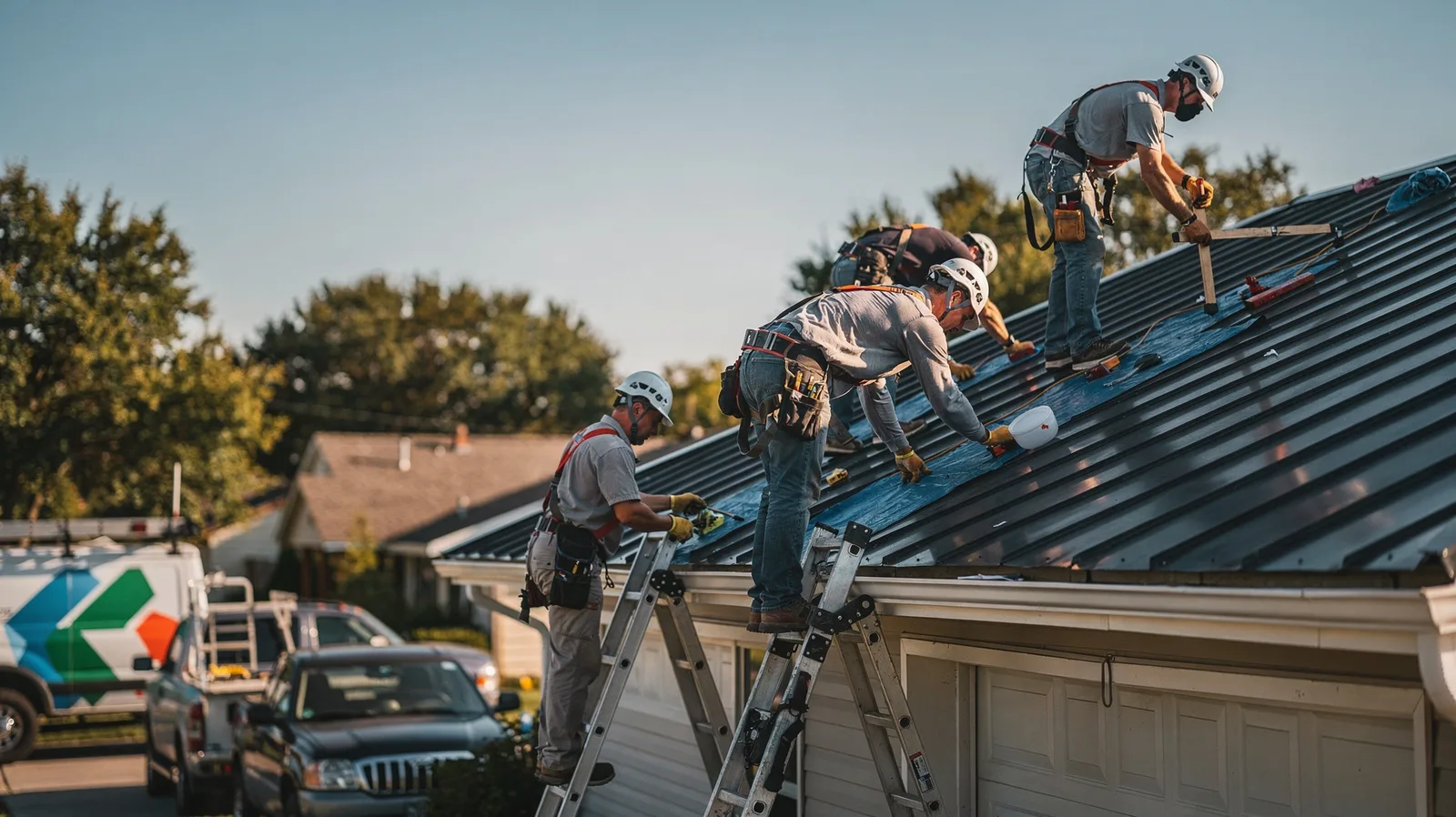 Metal Roof Installation in Leland, IL near me